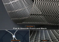 Stainless Steel Balustrede Safety Mesh 304 304L 316 316L For SGS / CE